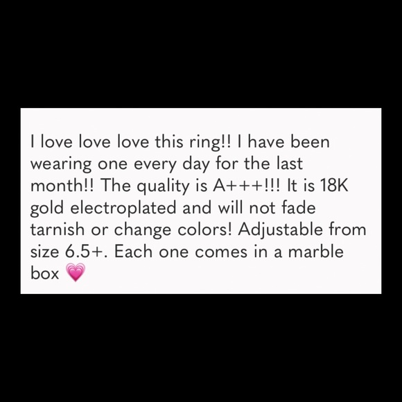 SALE: 🌟18 K gold leaf ring - Picture 13 of 13